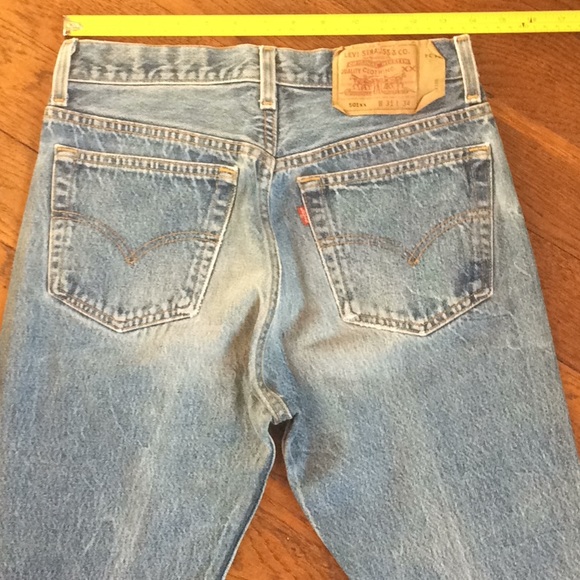 levis Denim - Vintage 80-90’s Levi 501s. Made in USA